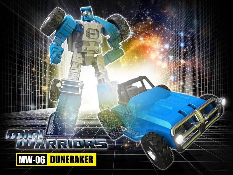 IGear Toys New MiniWarriors Cogz Bushwacker and Duneraker